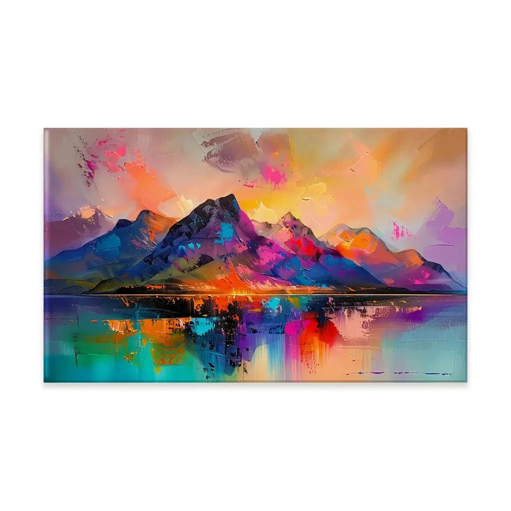 Mountain Abstract Canvas Print Mountain Abstract Canvas Print wall art product David Alexander Elder