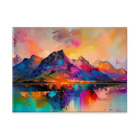 Mountain Abstract Canvas Print Mountain Abstract Canvas Print wall art product David Alexander Elder
