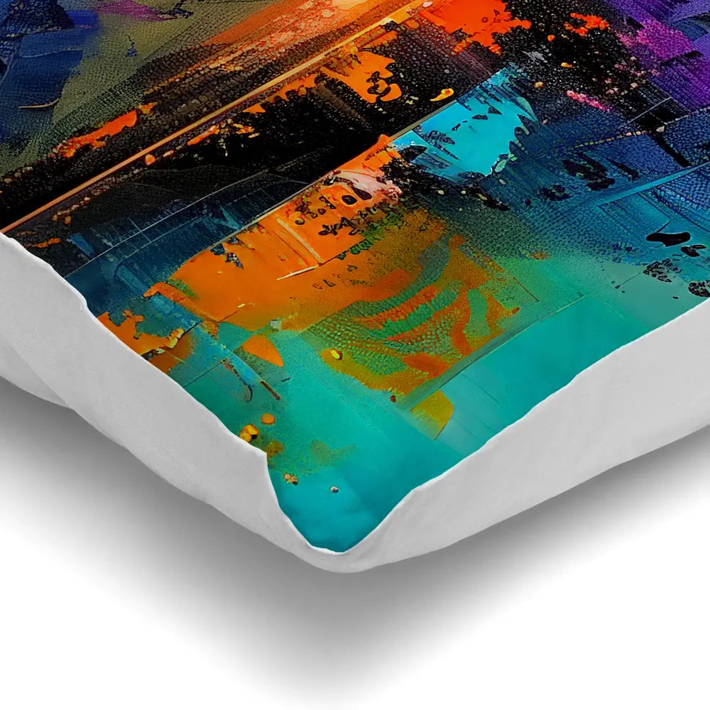 Mountain Abstract Cushion Mountain Abstract Cushion wall art product Art Print Shop