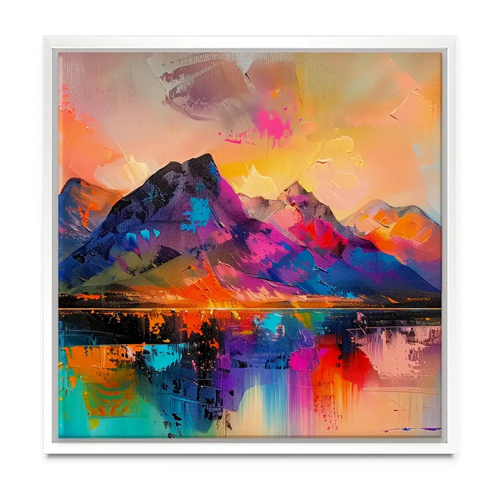 Mountain Abstract Oversized Canvas Print Mountain Abstract Oversized Canvas Print wall art product Art Print Shop