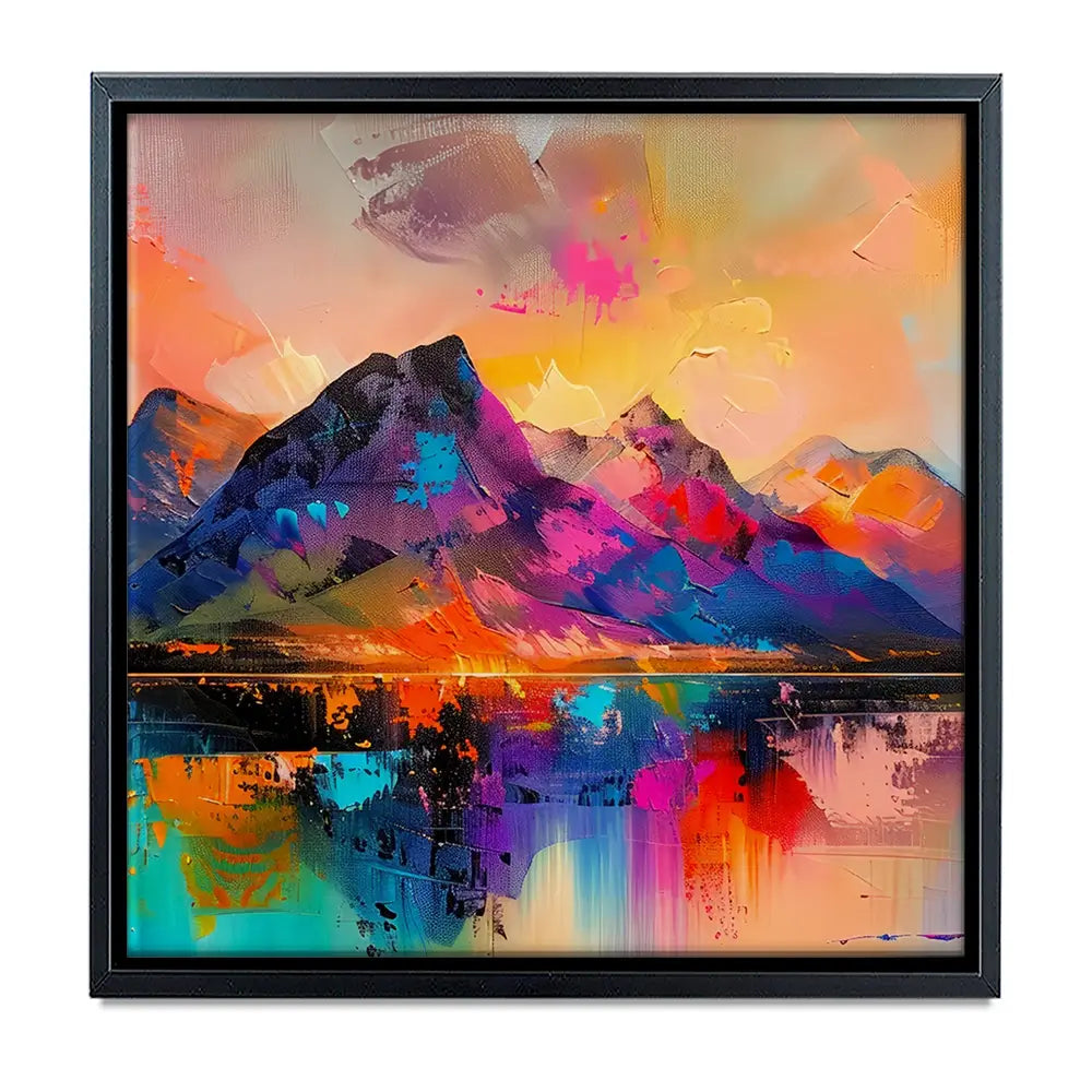 Mountain Abstract Oversized Canvas Print Mountain Abstract Oversized Canvas Print wall art product Art Print Shop
