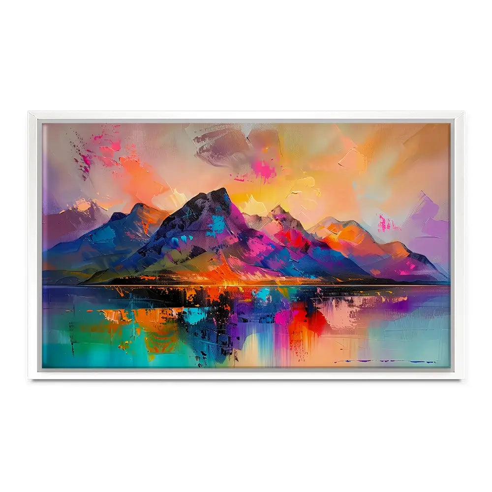 Mountain Abstract Oversized Canvas Print Mountain Abstract Oversized Canvas Print wall art product Art Print Shop