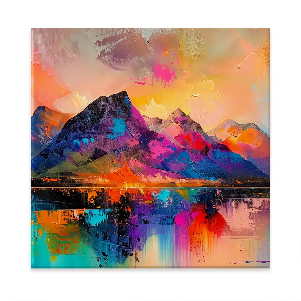 Mountain Abstract Oversized Canvas Print Mountain Abstract Oversized Canvas Print wall art product Art Print Shop