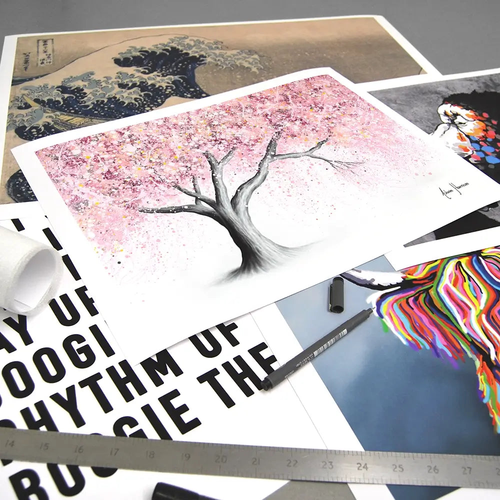 Mountain Blossom Tree Art Print Mountain Blossom Tree Art Print wall art product Ashvin Harrison