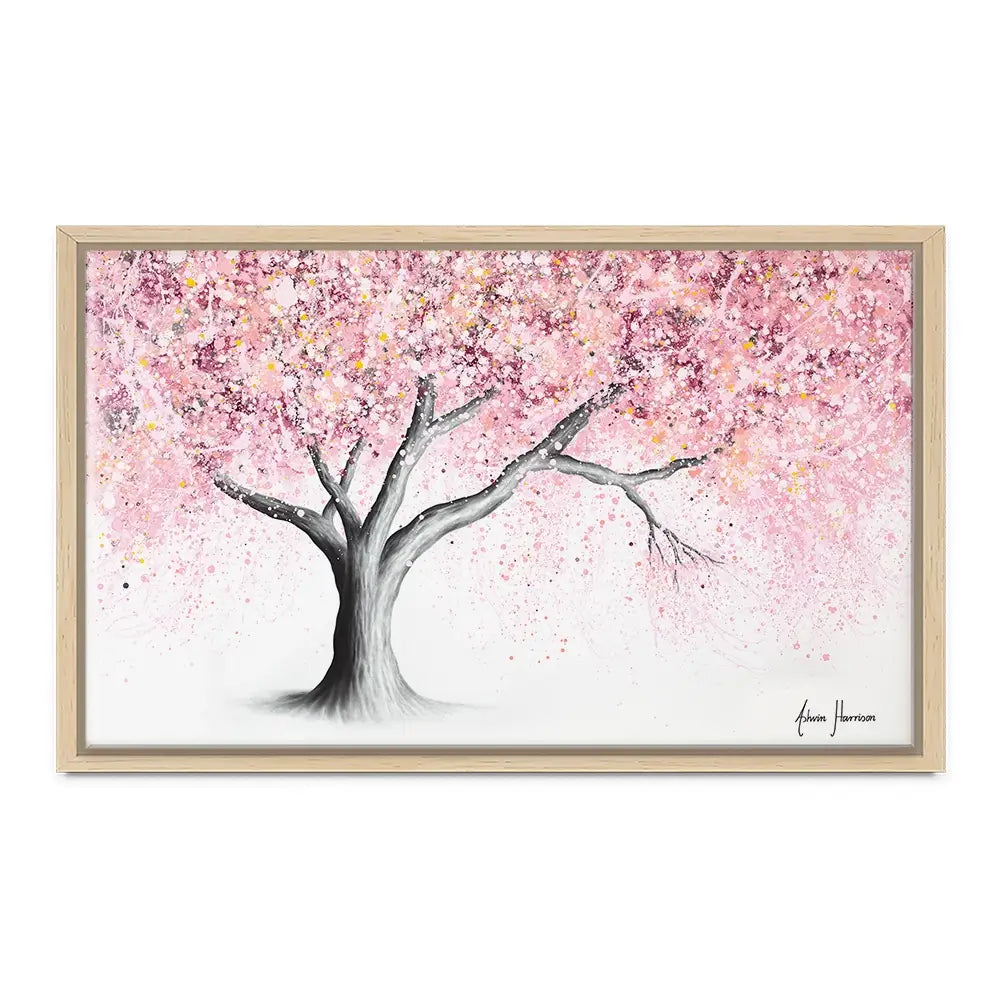 Mountain Blossom Tree Canvas Print Mountain Blossom Tree Canvas Print wall art product Ashvin Harrison