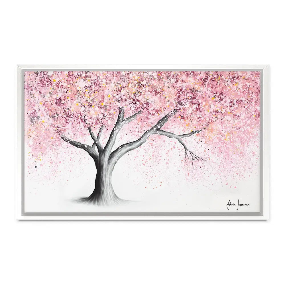 Mountain Blossom Tree Canvas Print Mountain Blossom Tree Canvas Print wall art product Ashvin Harrison