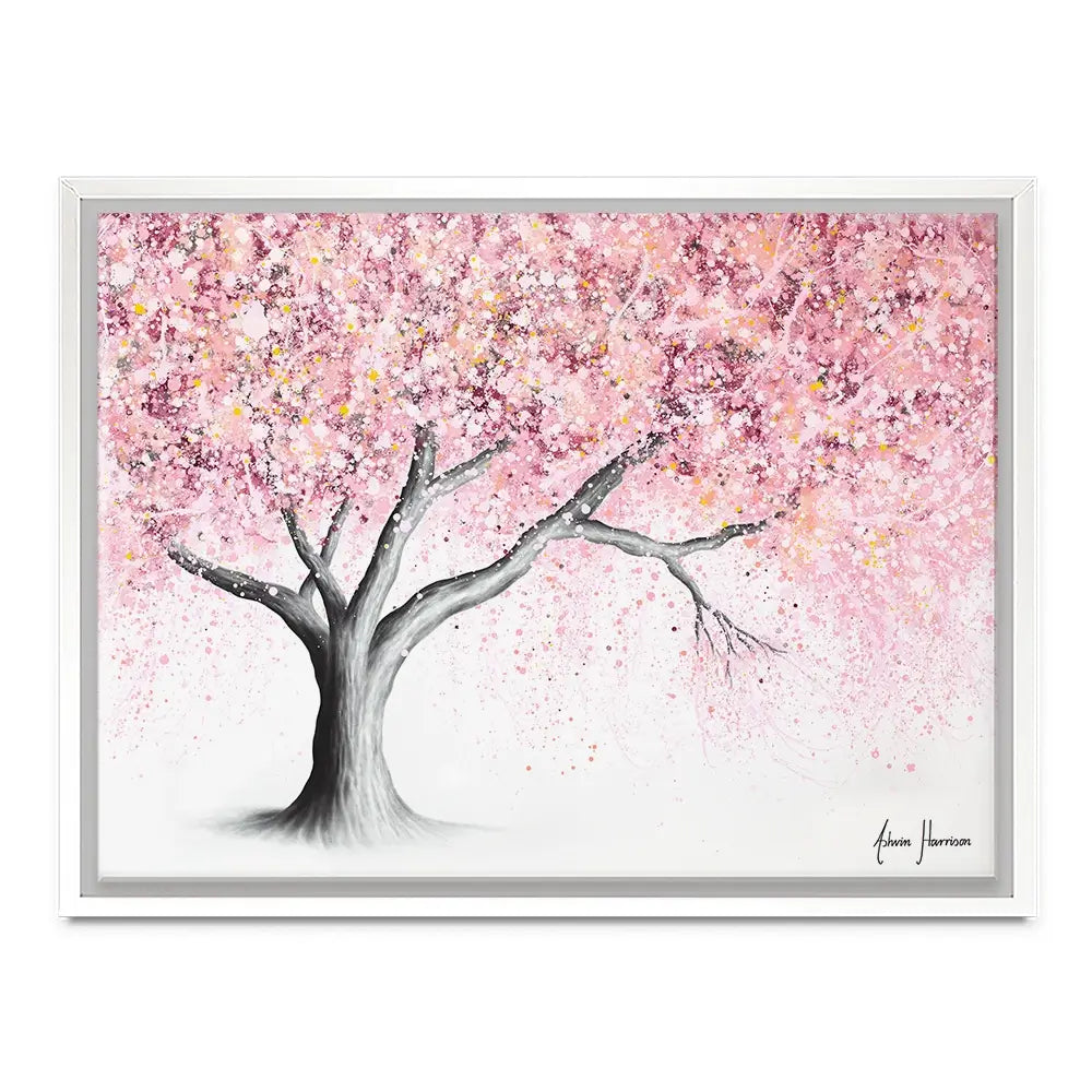 Mountain Blossom Tree Canvas Print Mountain Blossom Tree Canvas Print wall art product Ashvin Harrison