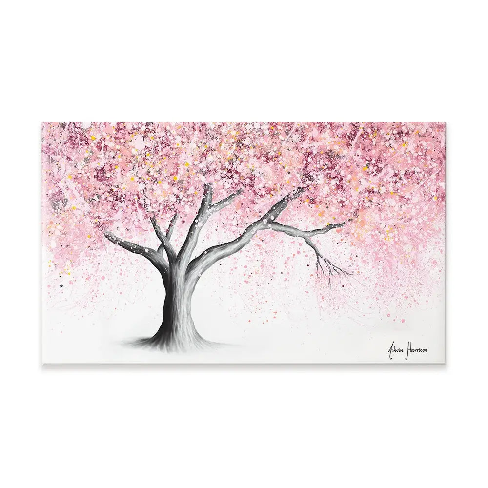 Mountain Blossom Tree Canvas Print Mountain Blossom Tree Canvas Print wall art product Ashvin Harrison