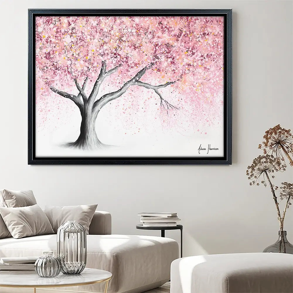 Mountain Blossom Tree Canvas Print Mountain Blossom Tree Canvas Print wall art product Ashvin Harrison