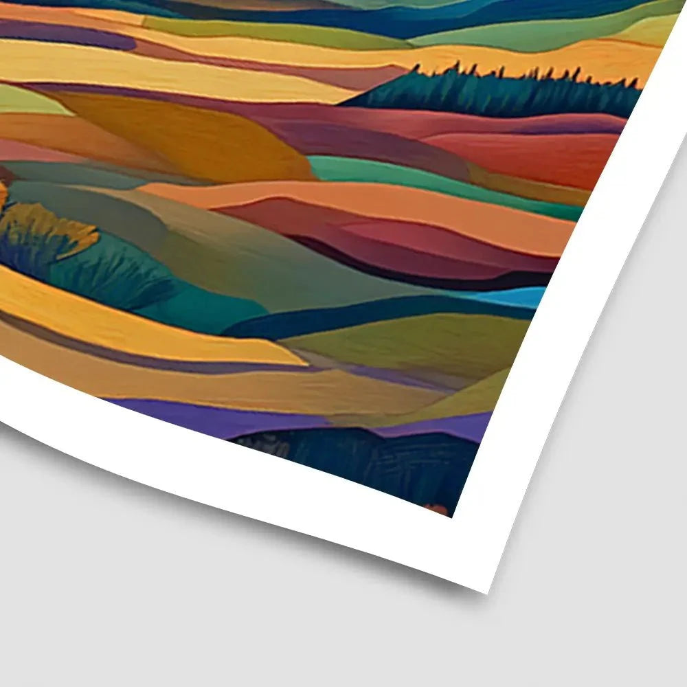 Mountain Valley Art Print Mountain Valley Art Print wall art product David Alexander Elder