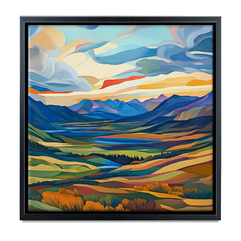 Mountain Valley Oversized Canvas Print Mountain Valley Oversized Canvas Print wall art product David Alexander Elder