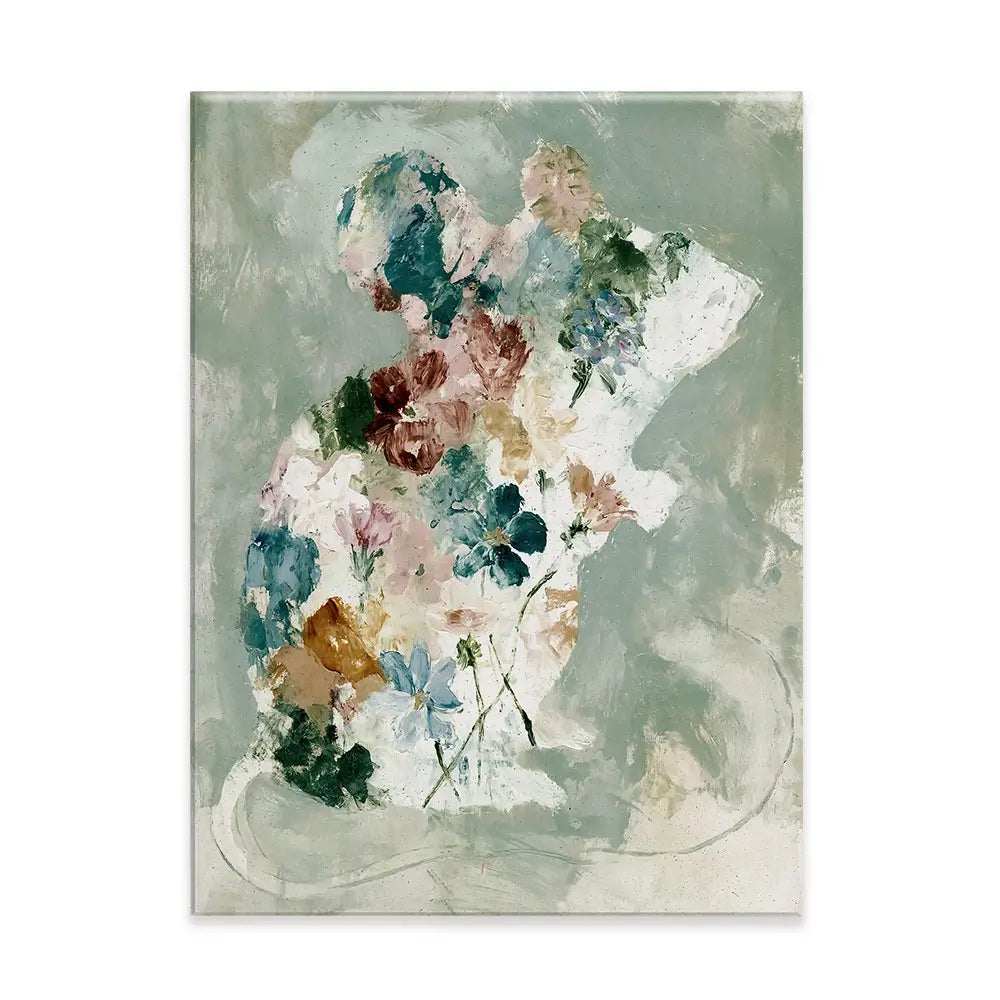 Mouse Blossom Canvas Print Mouse Blossom Canvas Print wall art product Chromatic Storm Studio