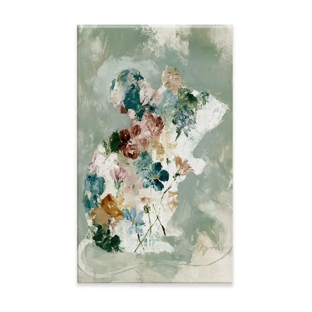 Mouse Blossom Canvas Print Mouse Blossom Canvas Print wall art product Chromatic Storm Studio