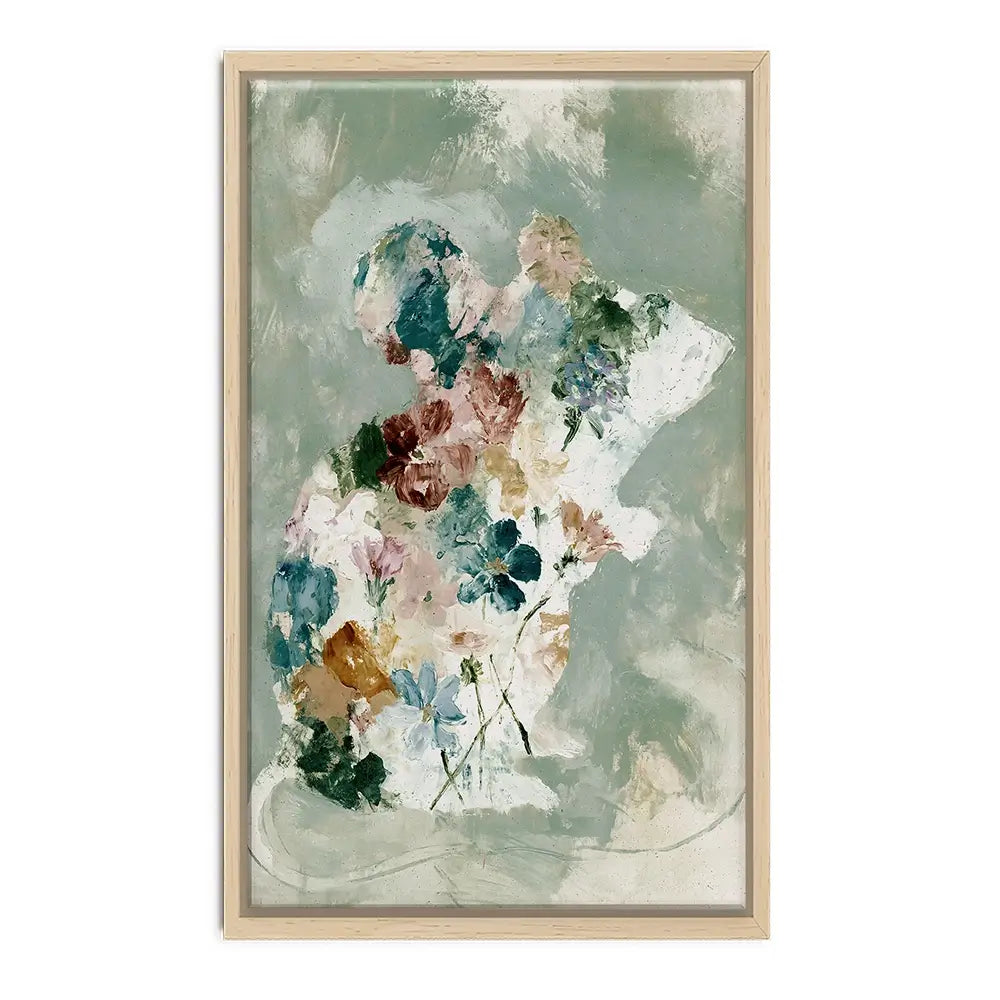 Mouse Blossom Canvas Print Mouse Blossom Canvas Print wall art product Chromatic Storm Studio