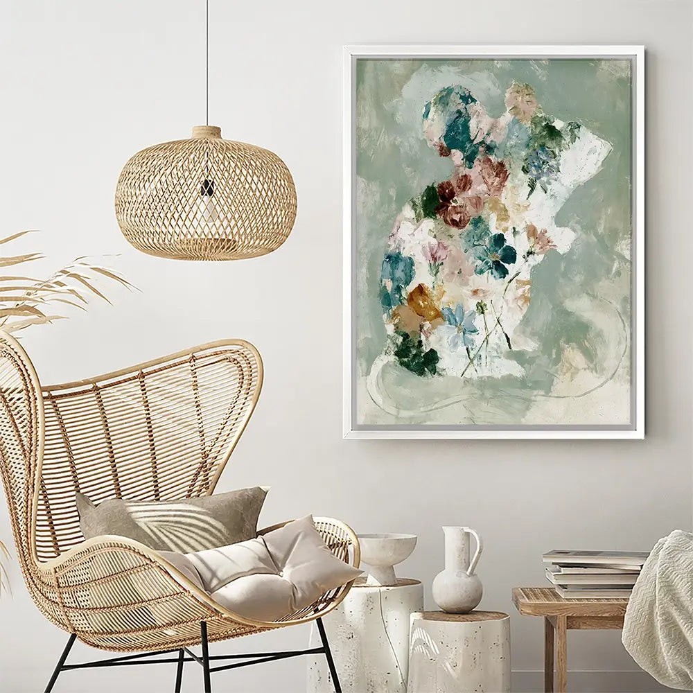 Mouse Blossom Canvas Print Mouse Blossom Canvas Print wall art product Chromatic Storm Studio