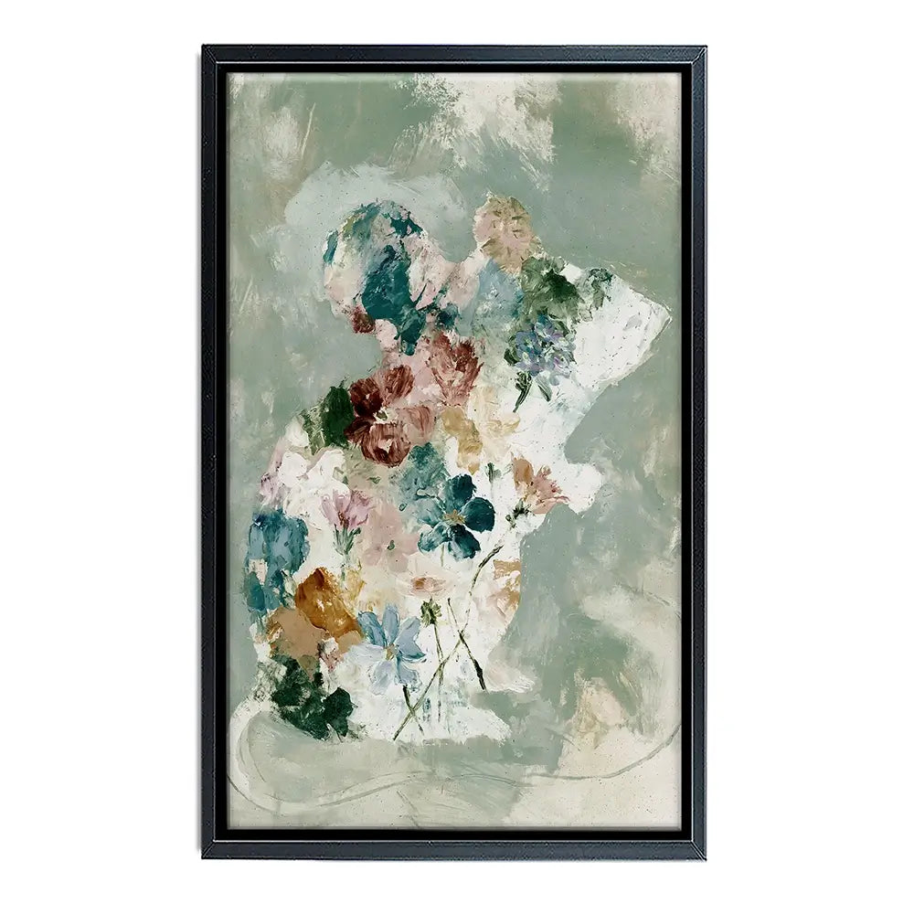 Mouse Blossom Canvas Print Mouse Blossom Canvas Print wall art product Chromatic Storm Studio