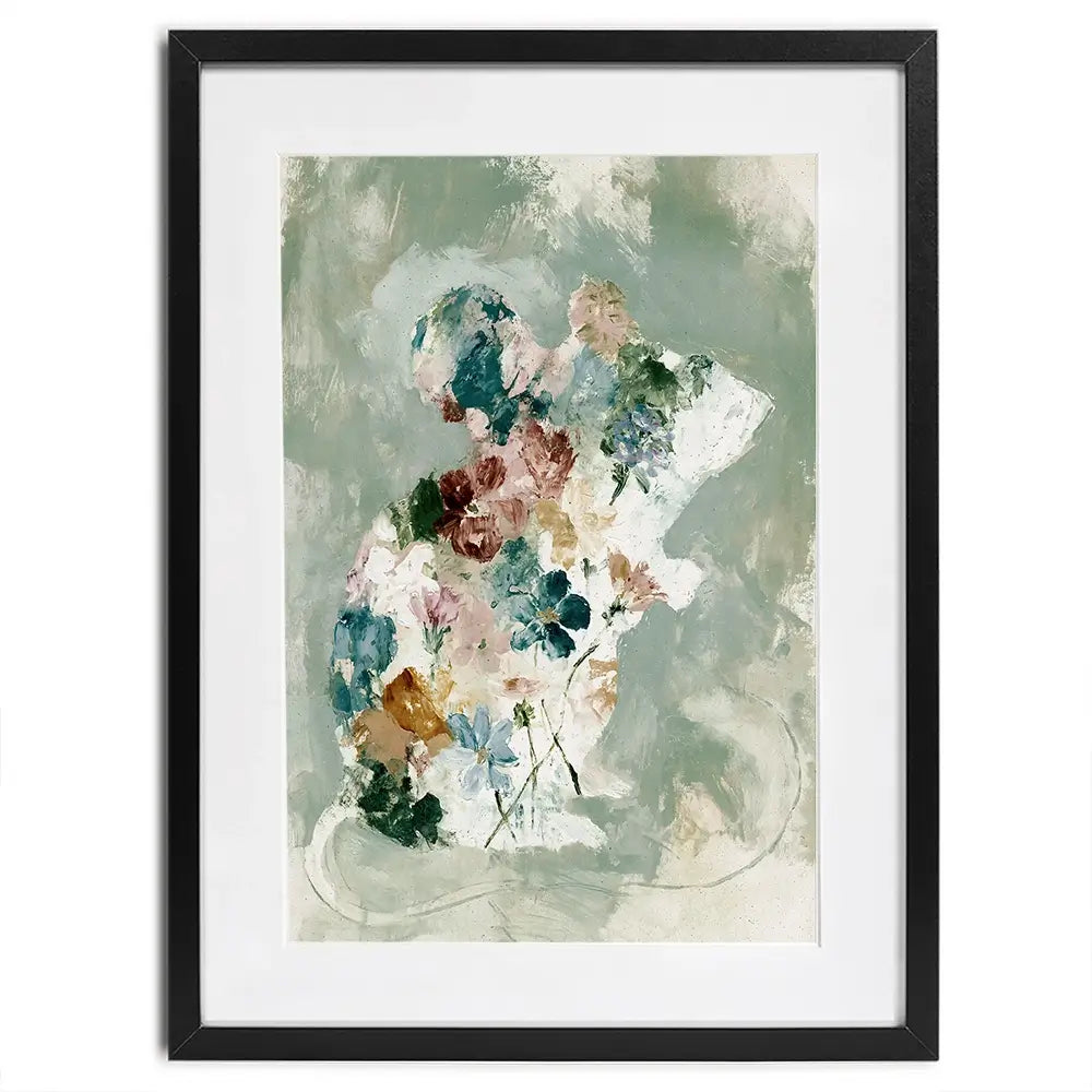 Mouse Blossom Framed Art Print Mouse Blossom Framed Art Print wall art product Chromatic Storm Studio