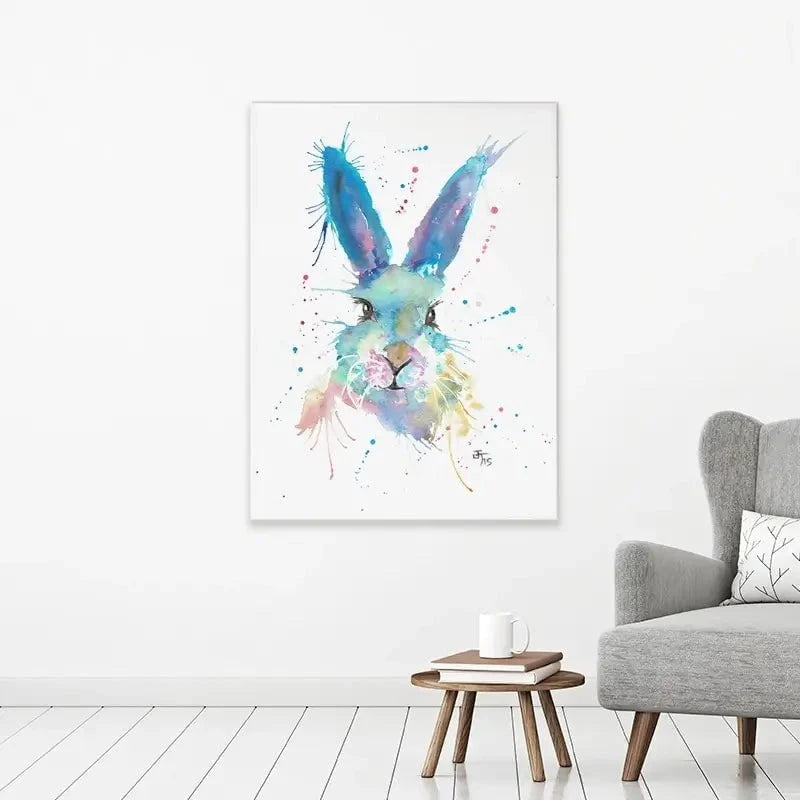 Mr Bunny Canvas Print Mr Bunny Canvas Print wall art product Jamie Taylor