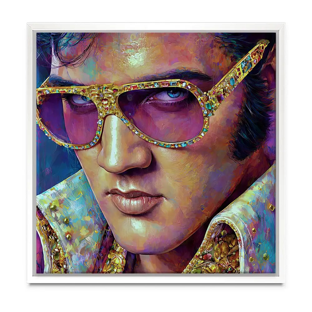 Mr Elvis Oversized Canvas Print Mr Elvis Oversized Canvas Print wall art product Art Print Shop