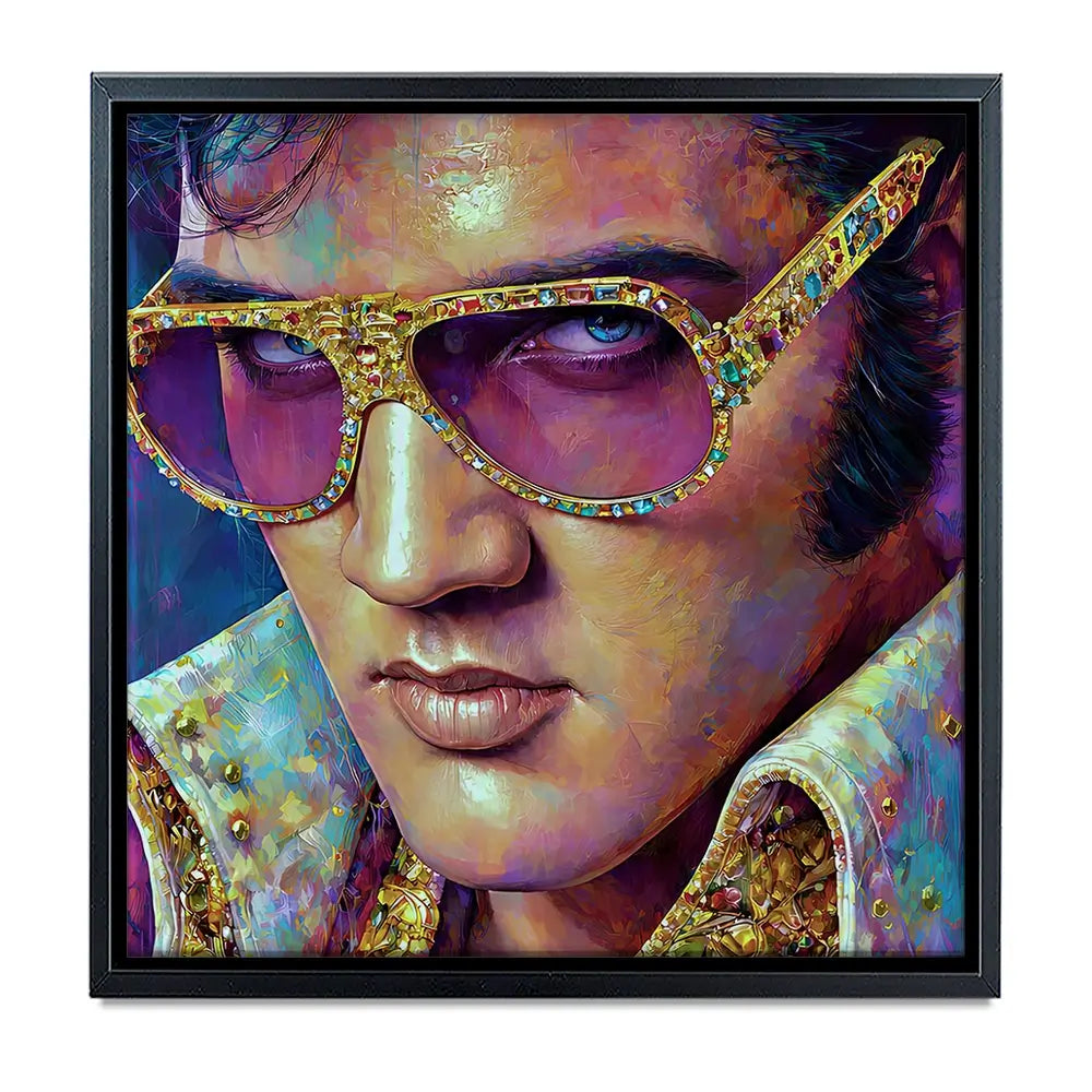 Mr Elvis Oversized Canvas Print Mr Elvis Oversized Canvas Print wall art product Art Print Shop