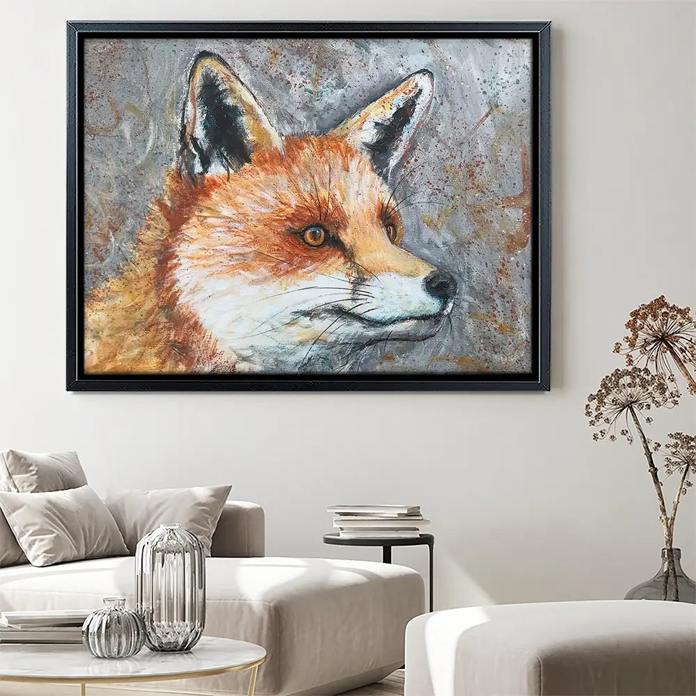 Mr Fox Canvas Print Mr Fox Canvas Print wall art product Jane Brookshaw