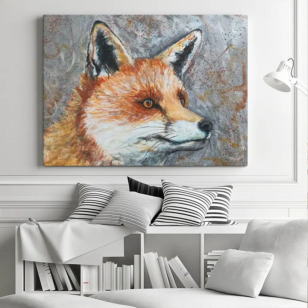 Mr Fox Canvas Print Mr Fox Canvas Print wall art product Jane Brookshaw