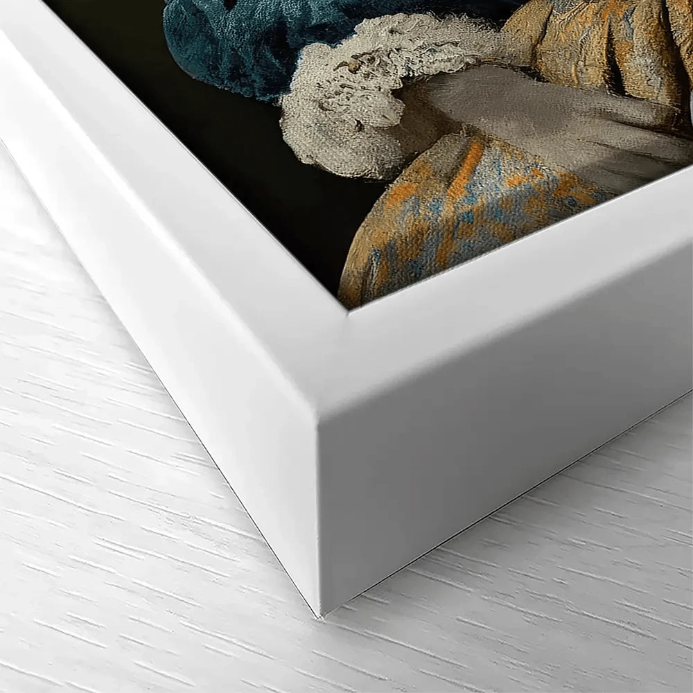 Mrs Bunny Canvas Print Mrs Bunny Canvas Print wall art product Treechild