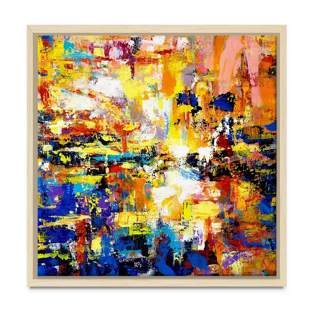 Muddled Square Canvas Print Muddled Square Canvas Print wall art product Ivailo Nikolov / Shutterstock