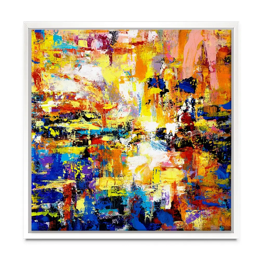 Muddled Square Canvas Print Muddled Square Canvas Print wall art product Ivailo Nikolov / Shutterstock