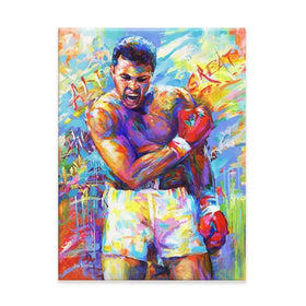 Muhammad Ali Canvas Print Muhammad Ali Canvas Print wall art product Leon Devenice