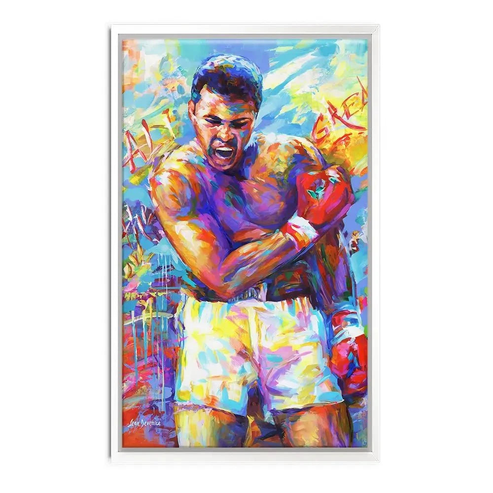Muhammad Ali Canvas Print Muhammad Ali Canvas Print wall art product Leon Devenice
