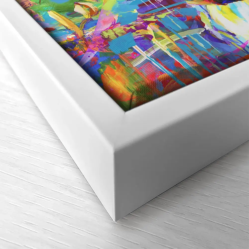 Muhammad Ali Square Canvas Print Muhammad Ali Square Canvas Print wall art product Leon Devenice