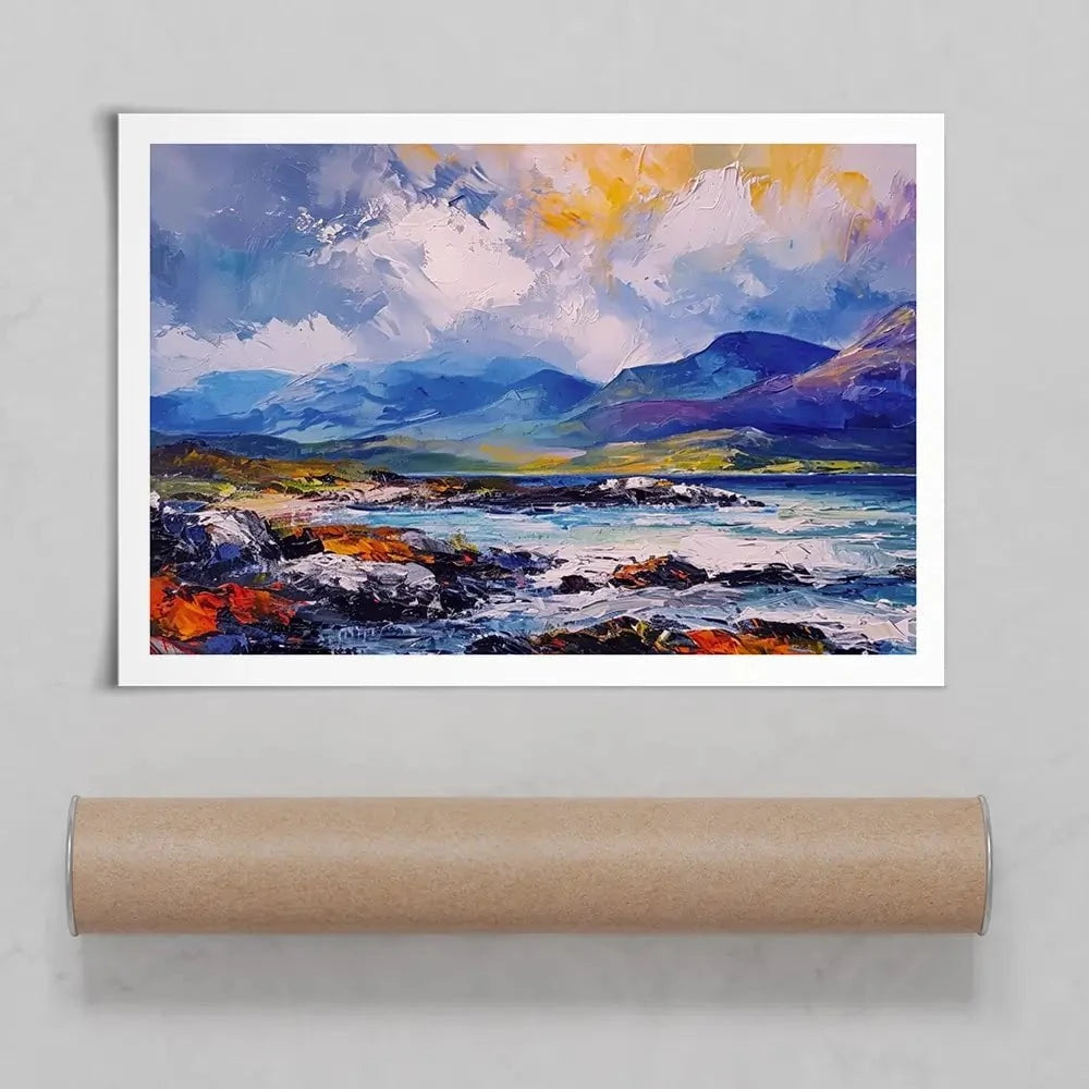 Mull Mountains Art Print Mull Mountains Art Print wall art product David Alexander Elder