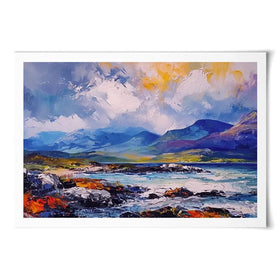 Mull Mountains Art Print Mull Mountains Art Print wall art product David Alexander Elder