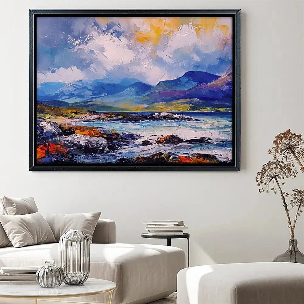 Mull Mountains Canvas Print Mull Mountains Canvas Print wall art product David Alexander Elder