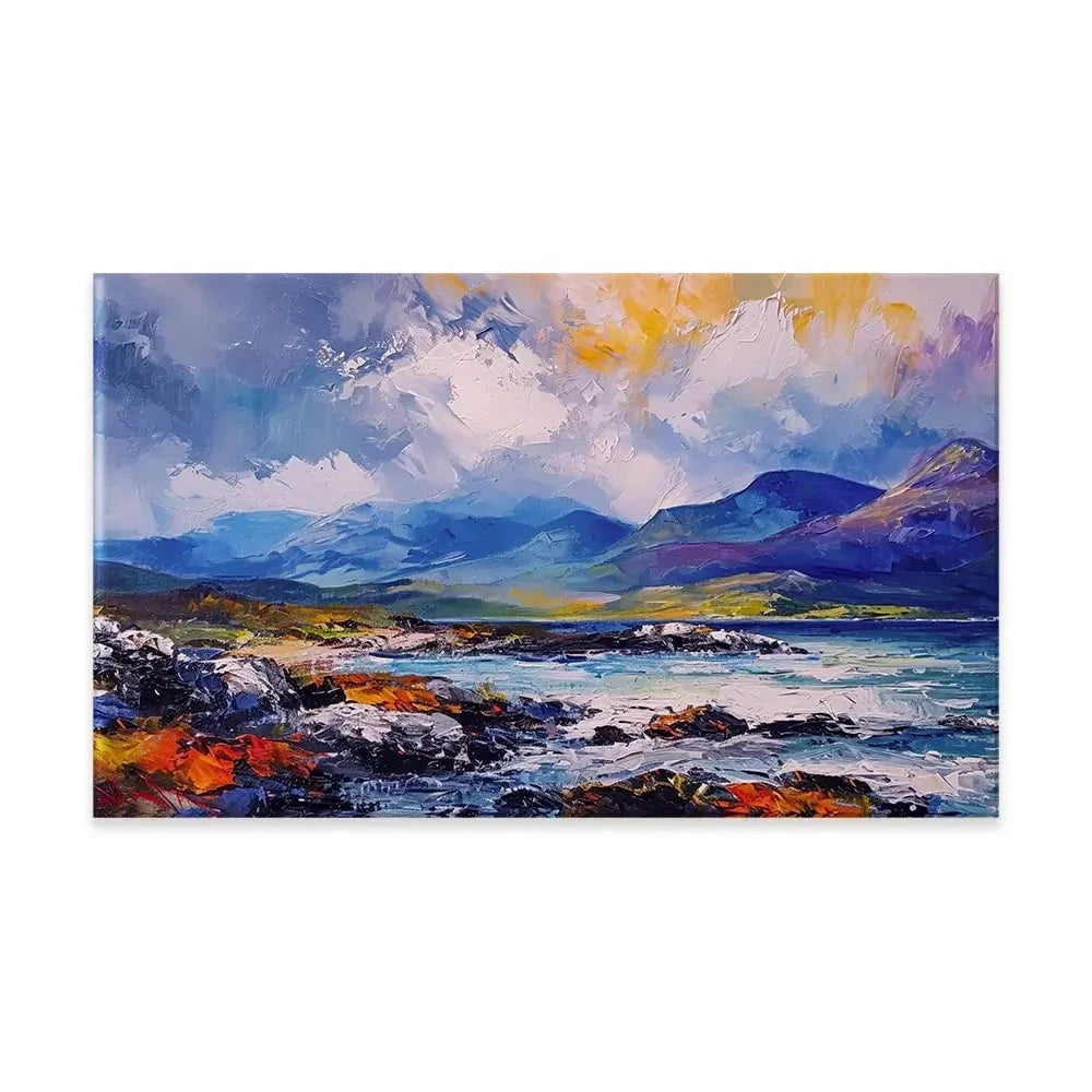 Mull Mountains Canvas Print Mull Mountains Canvas Print wall art product David Alexander Elder