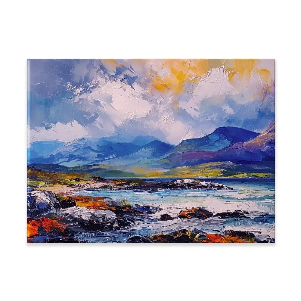 Mull Mountains Canvas Print Mull Mountains Canvas Print wall art product David Alexander Elder
