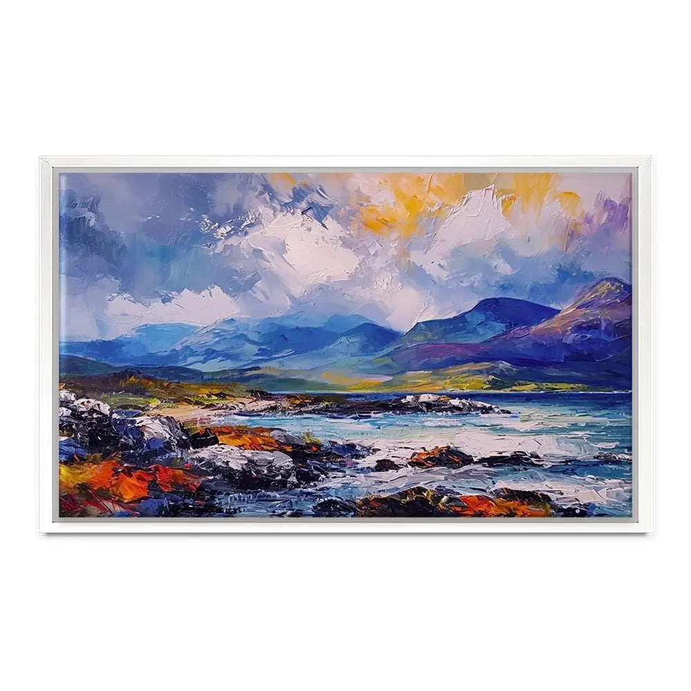 Mull Mountains Canvas Print Mull Mountains Canvas Print wall art product David Alexander Elder