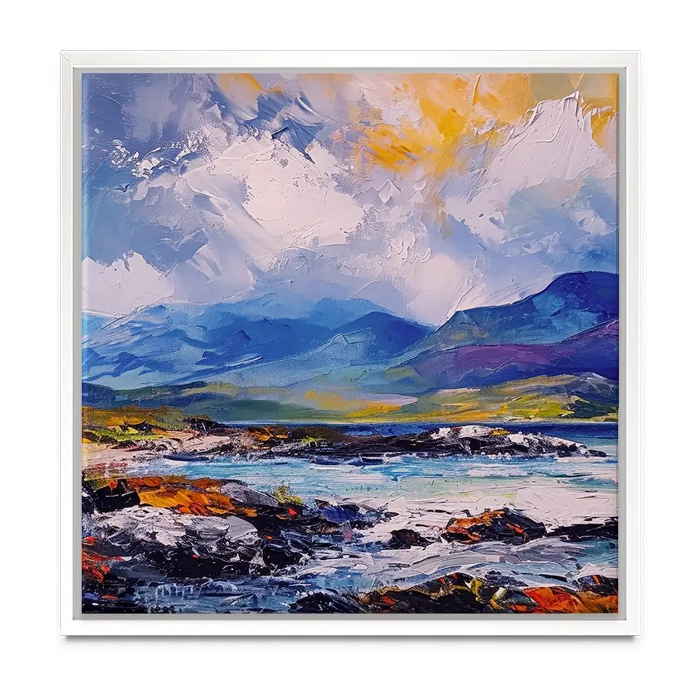 Mull Mountains Oversized Canvas Print Mull Mountains Oversized Canvas Print wall art product Art Print Shop