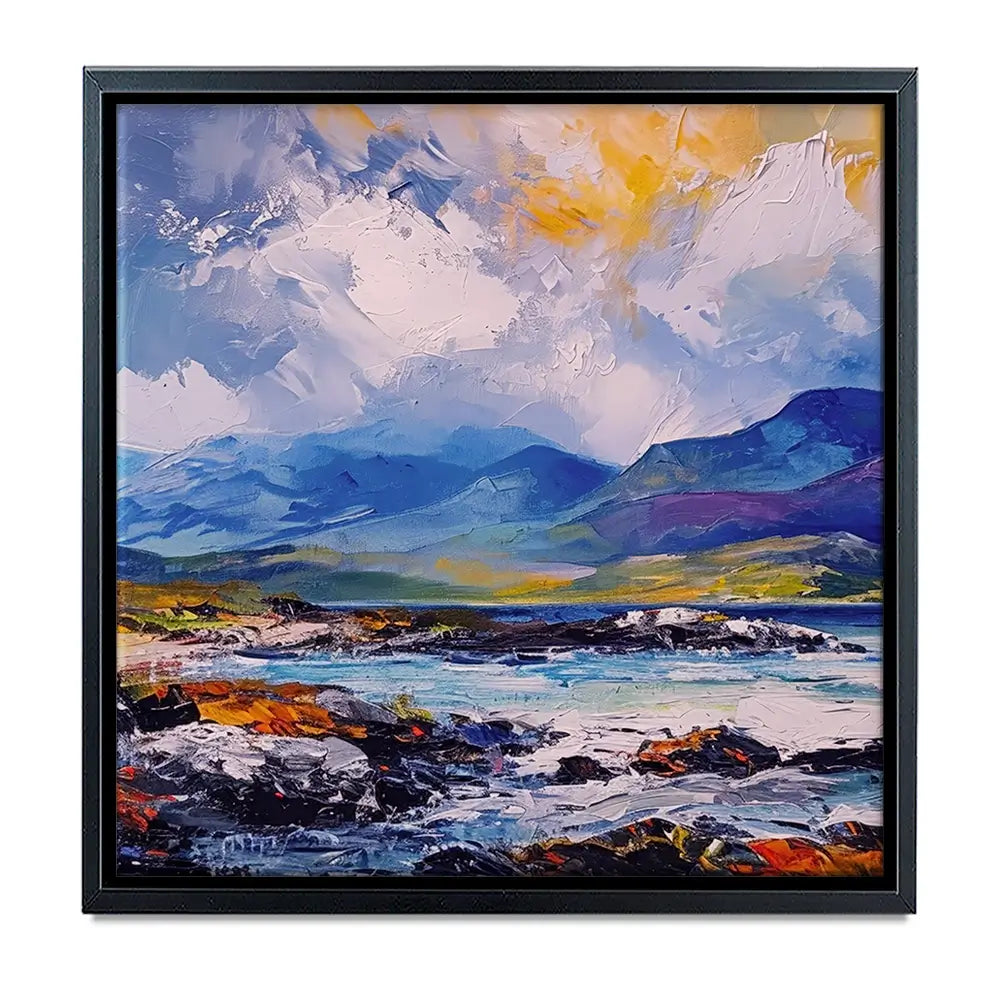 Mull Mountains Oversized Canvas Print Mull Mountains Oversized Canvas Print wall art product Art Print Shop