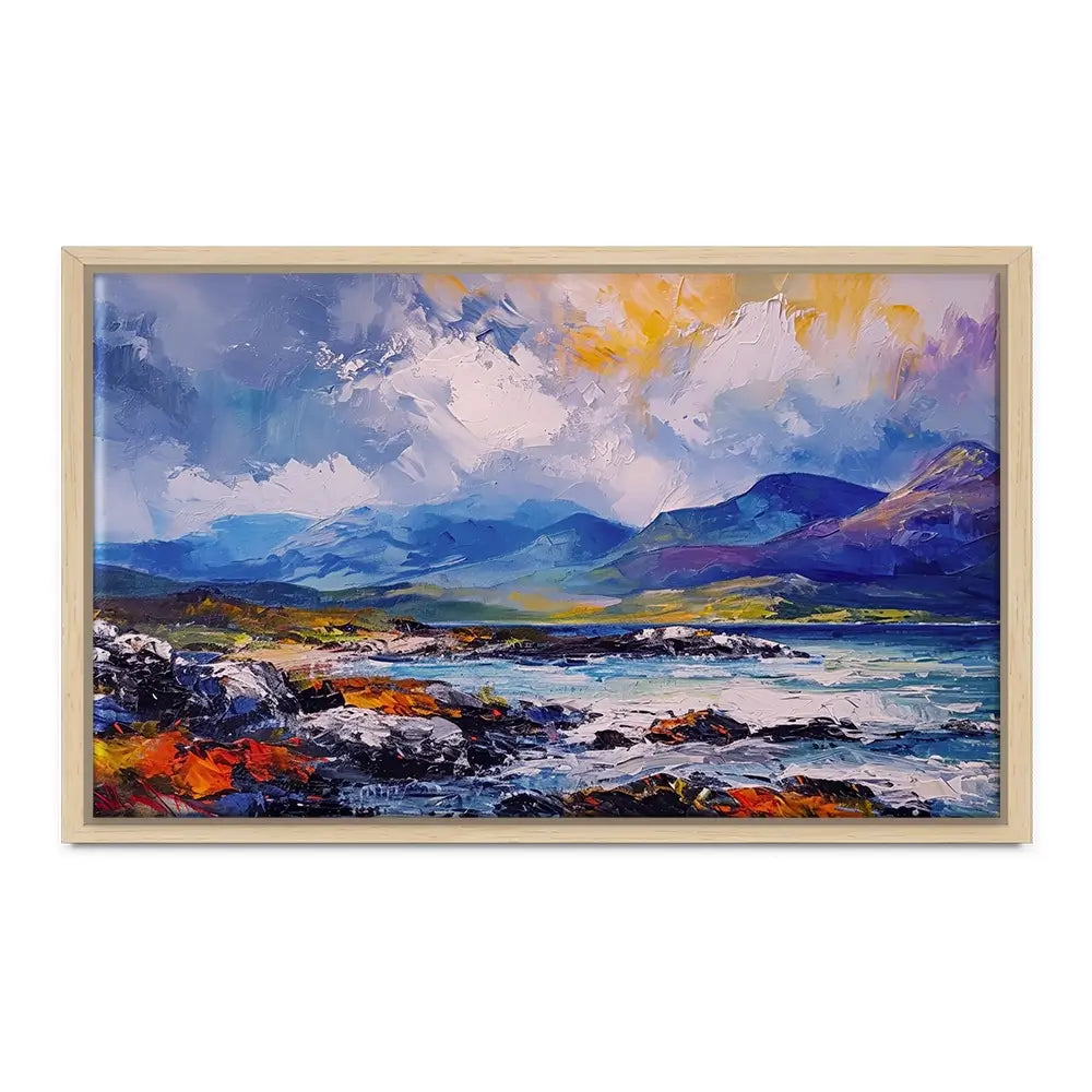 Mull Mountains Oversized Canvas Print Mull Mountains Oversized Canvas Print wall art product Art Print Shop