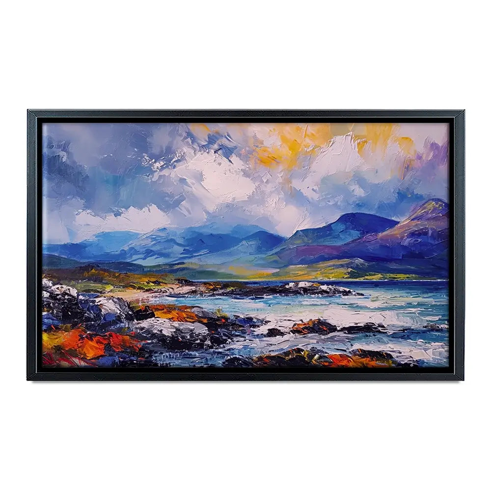 Mull Mountains Oversized Canvas Print Mull Mountains Oversized Canvas Print wall art product Art Print Shop