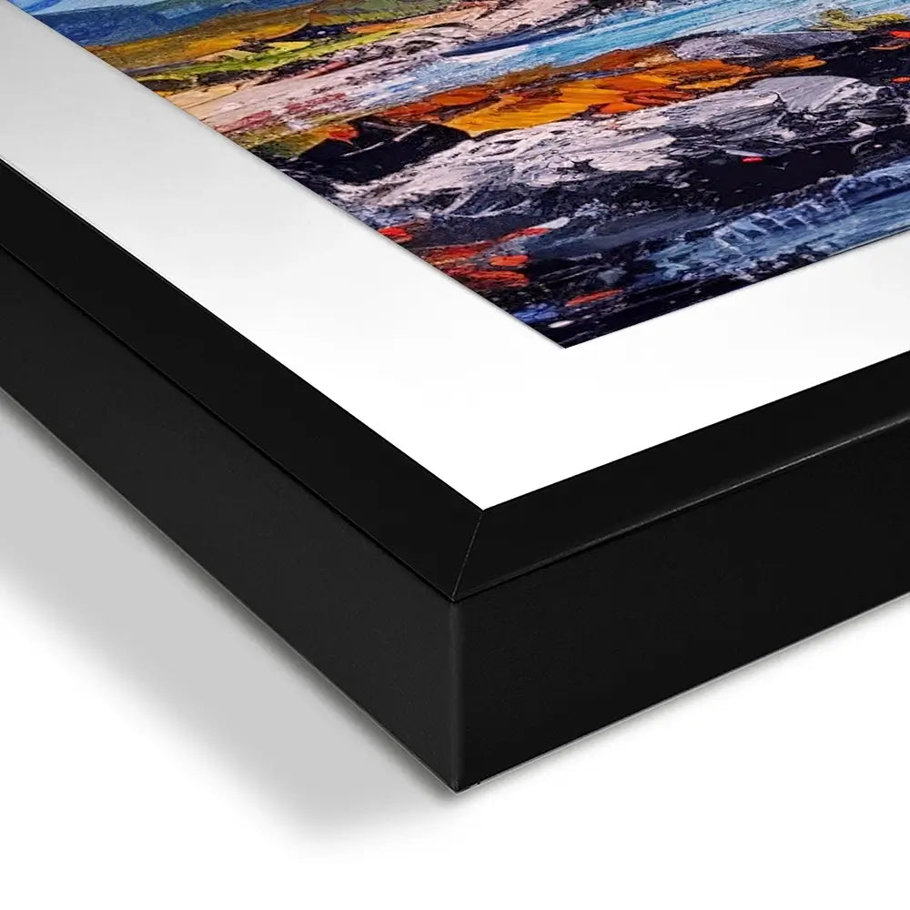 Mull Mountains Square Framed Art Print Mull Mountains Square Framed Art Print wall art product Art Print Shop