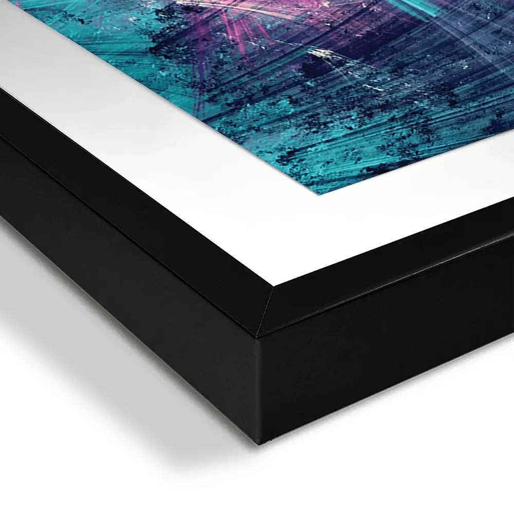 Multicoloured Abstract Framed Art Print Trio Multicoloured Abstract Framed Art Print Trio wall art product Excellent backgrounds / Shutterstock