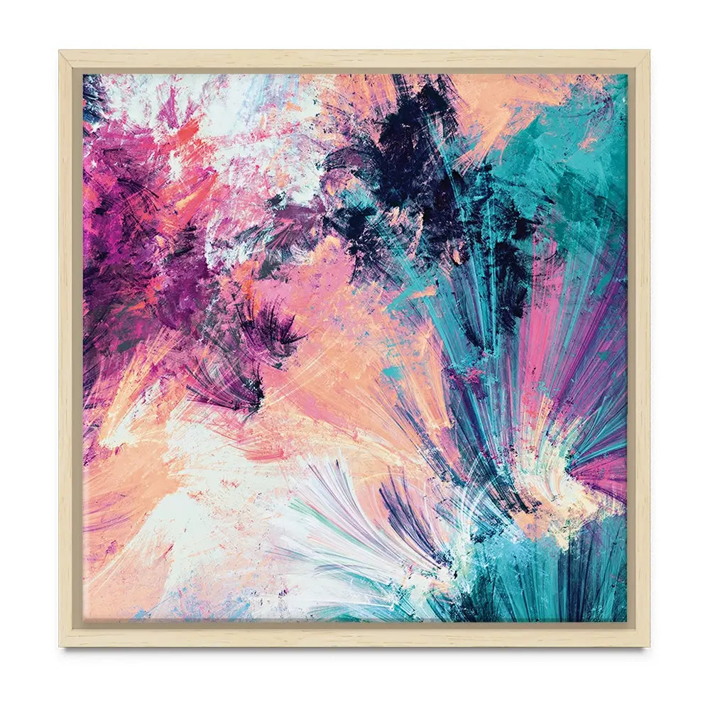Multicoloured Abstract Oversized Canvas Print Multicoloured Abstract Oversized Canvas Print wall art product Art Print Shop