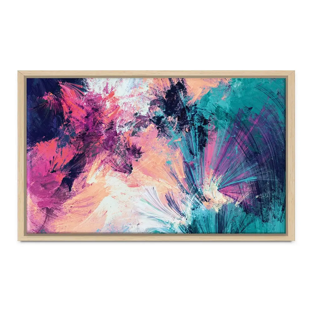 Multicoloured Abstract Oversized Canvas Print Multicoloured Abstract Oversized Canvas Print wall art product Art Print Shop