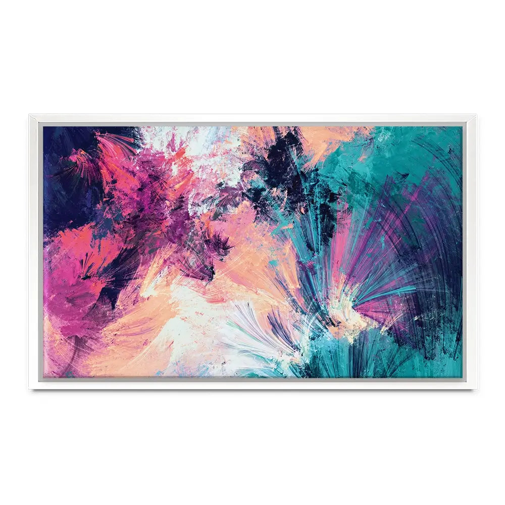 Multicoloured Abstract Oversized Canvas Print Multicoloured Abstract Oversized Canvas Print wall art product Art Print Shop
