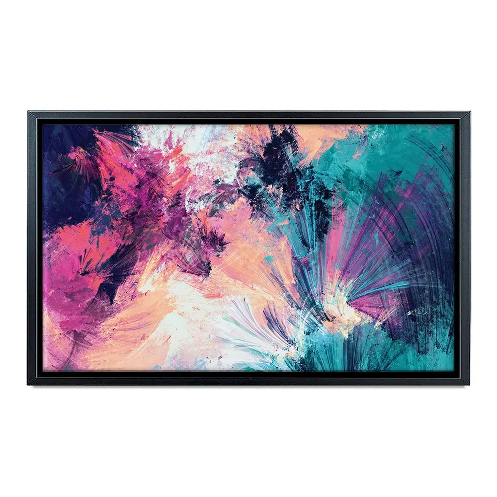 Multicoloured Abstract Oversized Canvas Print Multicoloured Abstract Oversized Canvas Print wall art product Art Print Shop