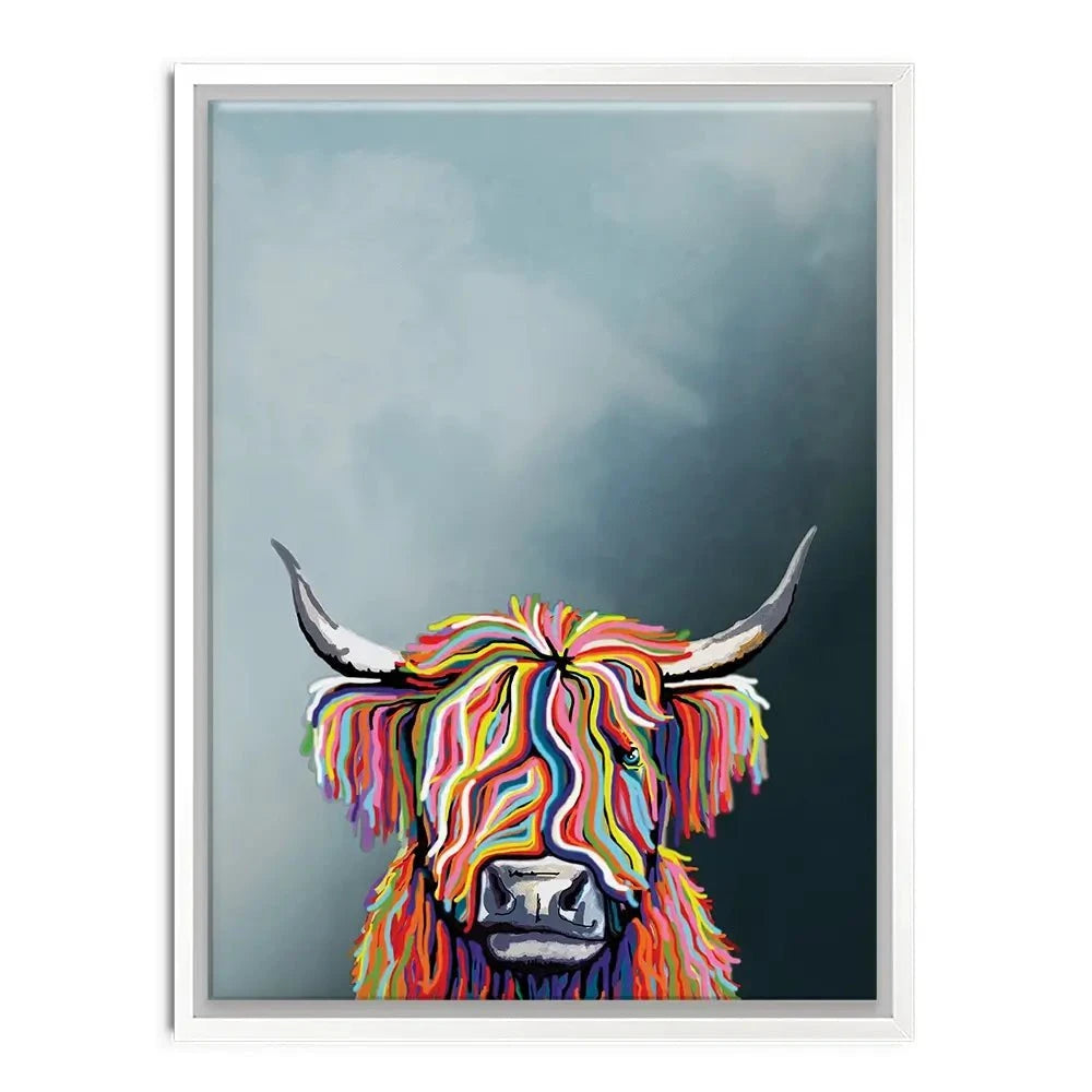 Multicoloured Coo Canvas Print Multicoloured Coo Canvas Print wall art product Independent