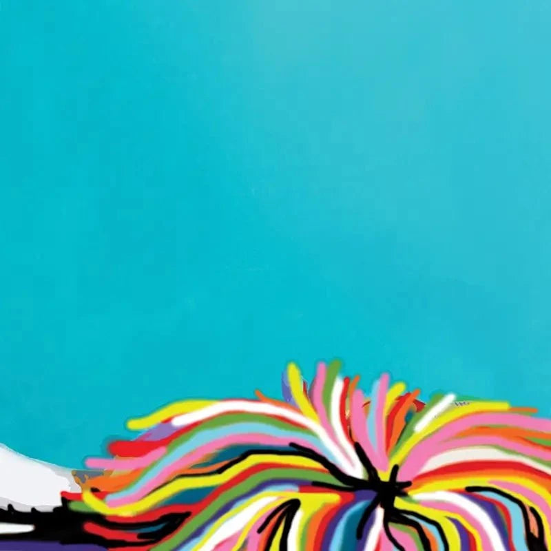 Multicoloured Cow Canvas Print Multicoloured Cow Canvas Print wall art product Independent